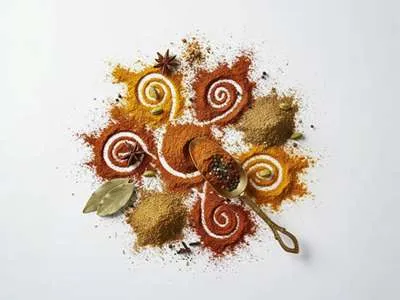 Koření na směs Garam Masala.