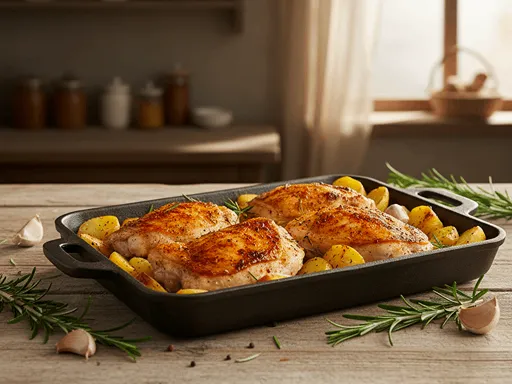 pečená kuřecí prsa