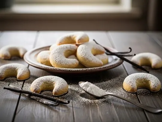 vanilkové rohlíčky