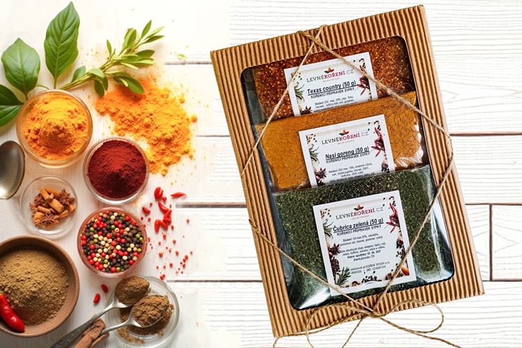 Dárková sada - Koření ze světa