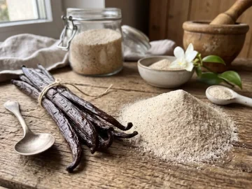 Domácí vanilkový cukr: Recept z pravé vanilky