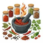 Chilli a pálivé koření