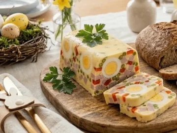 Vaječná tlačenka: tradiční velikonoční recept z vajec natvrdo