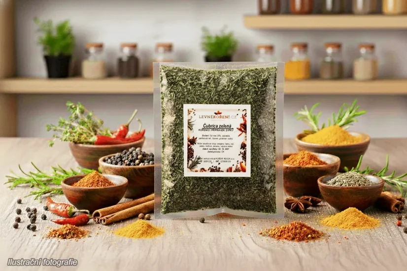 Čubrica zelená - Výběr balení: 25 kg