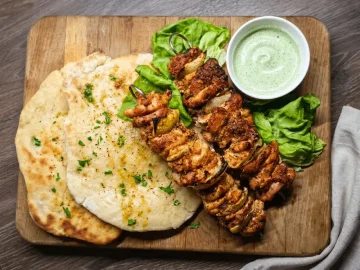 Šašlik: recept s Harissou
