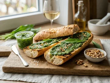 Pesto z medvědího česneku – rychlý recept za 15 minut