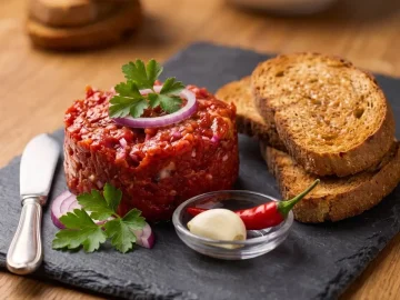 Tatarák: recept krok za krokem