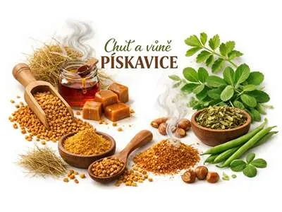 Chuť a vůně pískavice.