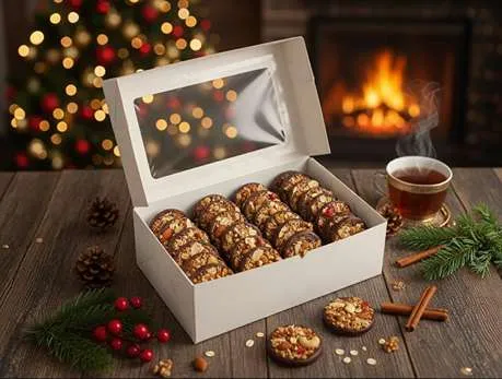 Marokánky uložené v krabici připravené k uskladnění.