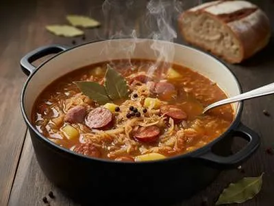 Pepř celý v polévce.