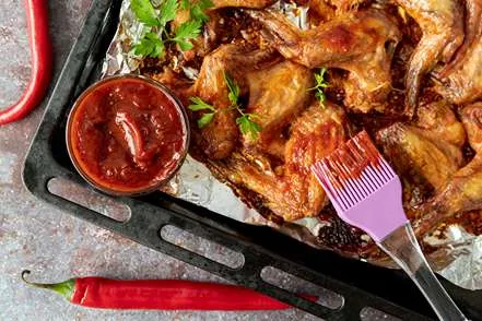 pikantní kuřecí křidýlka