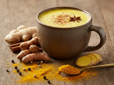 Zlaté mléko: Turmeric Latte