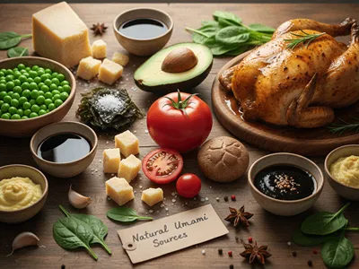 Suroviny obsahující přírodní glutaman.