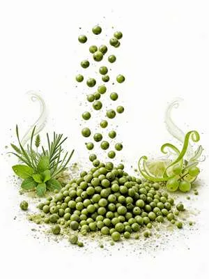 Chuť a vůně zeleného pepře.