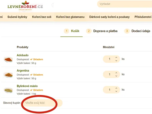 Jak uplatnit dárkový poukaz.