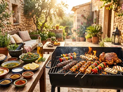 Špízy s kořením Orient Grill.