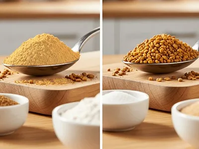 Celá a mletá pískavice - rozdíl.