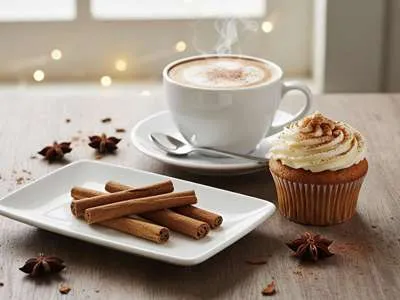 Káva s Cejlonskou skořicí.