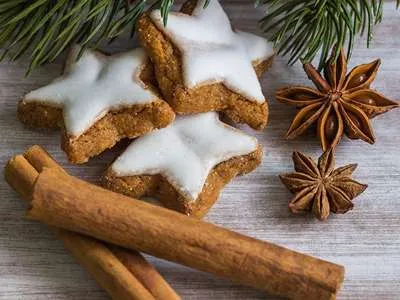 Skořicové cukroví.