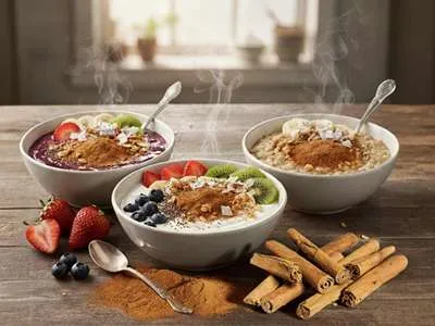 Snídaňové bowls s Cejlonskou skořicí.